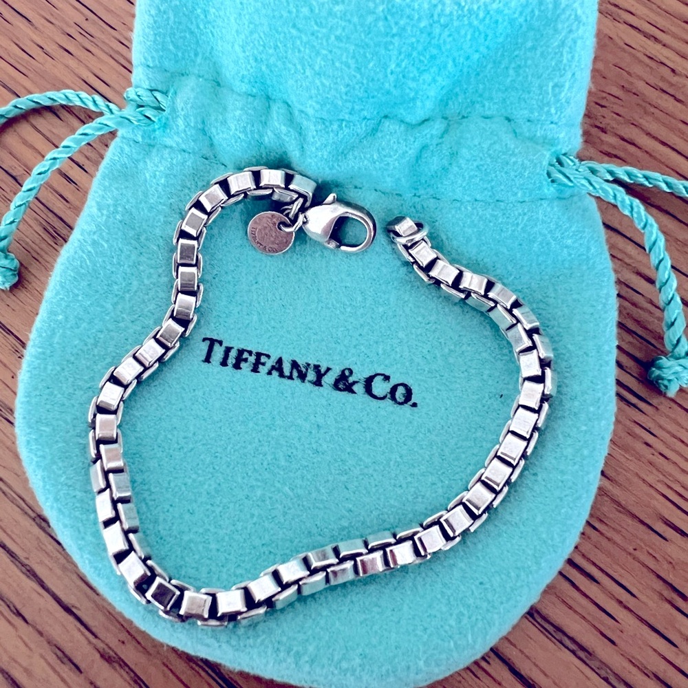 Tiffany & Co. Venetian Link silver bracelet
